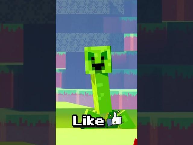 CREEPER vs NOTCH #shorts