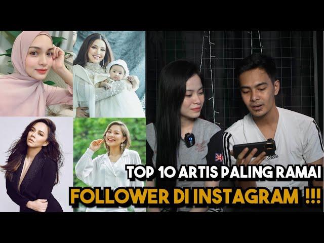 Top 10 Artis Malaysia Paling Ramai Follower Di Instagram !!!