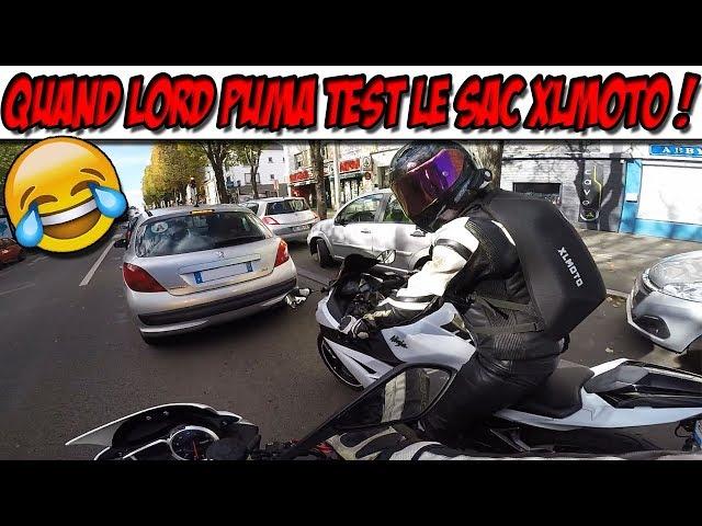 QUAND LORD PUMA TEST UN SAC MOTO SPECIAL ! 