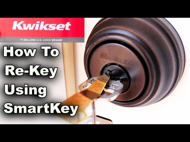 How To Use Kwikset SmartKey To Re-Key - FAST And EASY!