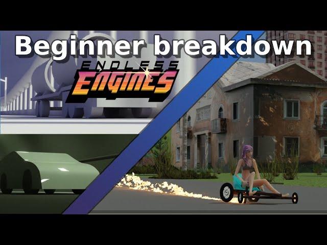 ENDLESS ENGINES CHALLENGE | Beginner artist breakdown