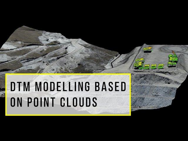 Digital Terrain Model (DTM) creation