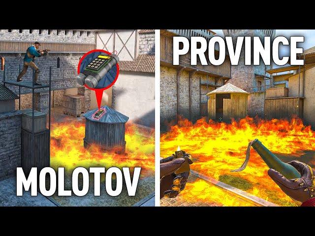 How to throw Grenades on PROVINCE map | Standoff 2: Smoke, Flash & Molotov Hacks