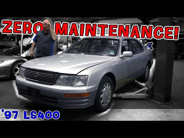 250K mile '97 Lexus LS400 with NO maintenance AND it's still running. What does the CAR WIZARD find?