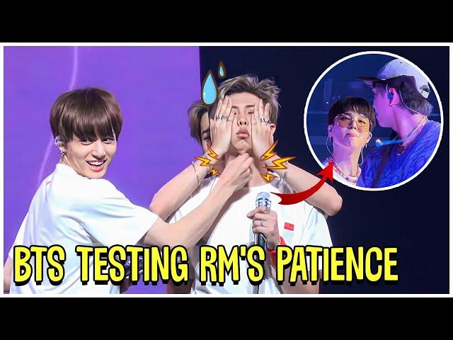 BTS Testing RM's Patience