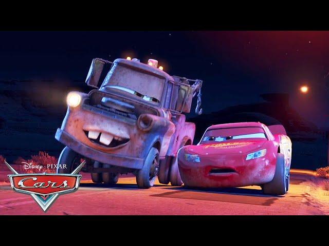 Mater Teases Lightning McQueen | Pixar Cars