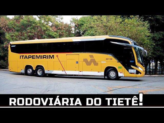 GRANDE MOVIMENTO DE ÔNIBUS NA RODOVIÁRIA DO TIETÊ!! MOVIMENTO DE FERIADO