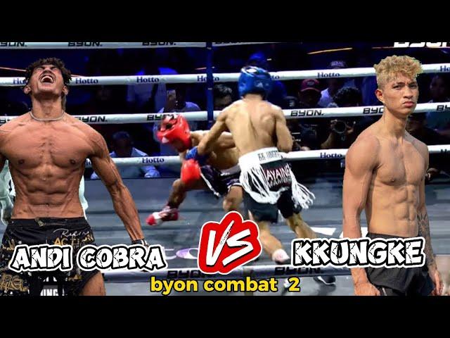 ANDI COBRA SUPER AGRESIF | ANDI COBRA VS KKUNGKE- byon combat 2