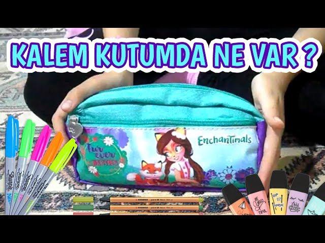 OKULA DÖNÜŞ Kalem Kutumda Ne Var? Back to School Eğlenceli Çocuk Videosu Şekerkız elif