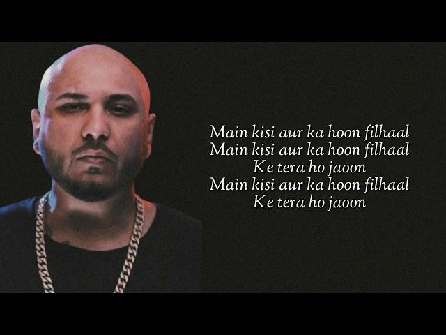 Filhall (Lyrics) B Praak | Akshay Kumar | Nupur Sanon | Jaani