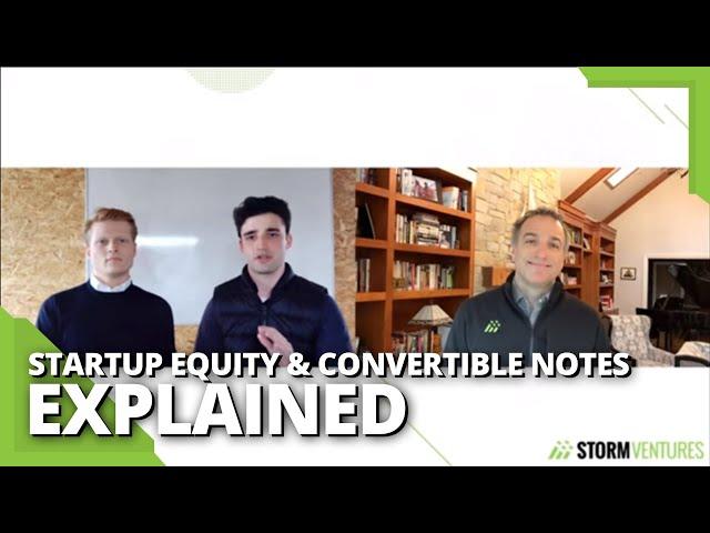 Startup equity & convertible notes explained - AskAVC #26