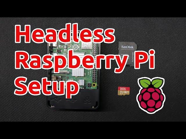 Headless Raspberry Pi Setup (New Simpler/Easier Method) - Without Monitor, Keyboard/Mouse