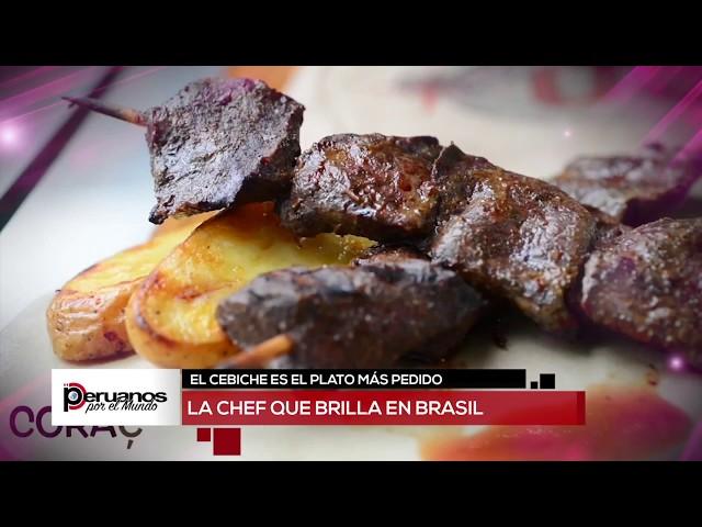 Chef peruana triunfa en Brasil - Peruanos por el Mundo