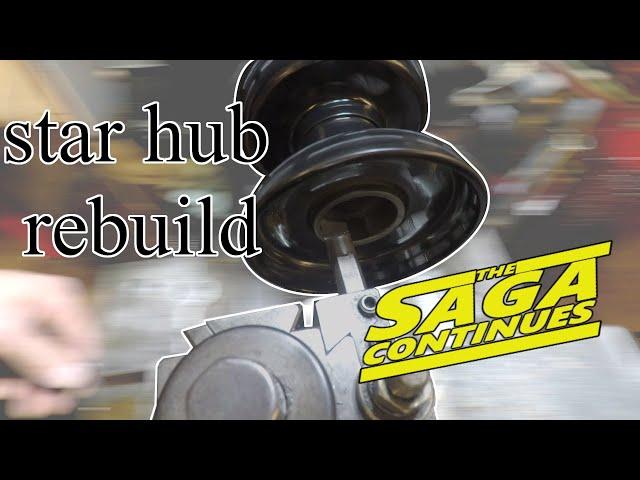 How to Rebuild a Harley Star Hub - continued