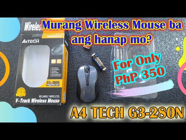 A4Tech CHEAP WIRELESS MOUSE UNBOXING