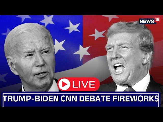 Biden Vs Trump In 'CNN Presidential Debate 2024' | Trump Vs Biden LIVE | Biden-Trump Debate  | N18G