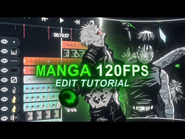 Akira 120fps manga edit tutorial on alight motion