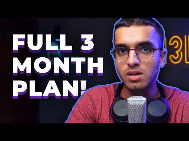 BECOME A 3D ANIMATOR IN 3 MONTHS | 3 MONTH 3D ANIMATION LEARNING PLAN