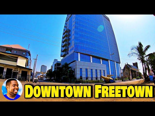 Welcome To DOWNTOWN FREETOWN - Sierra Leone   Roadtrip 2022 - Explore With Triple-A