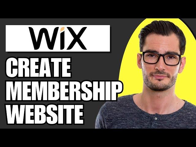 How To Create A Membership Website With Wix | Beginner Tutorial