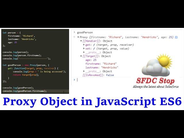 JavaScript Proxy and Reflect | Proxy Object in JavaScript ES6 | JavaScript Tutorial