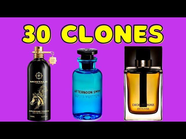 30 luxury hidden gem clones of expensive fragrances