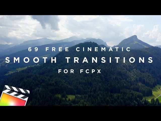 69 FREE TRANSITIONS for FINAL CUT PRO X | DOWNLOAD