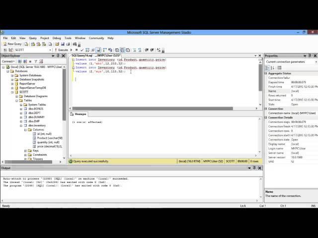 How to Insert Into Table In SQL