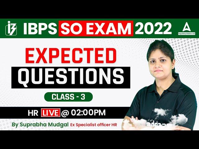 IBPS SO HR Preparation | HR Most Expected Questions | #3 | Adda247 Regulatory Bodies