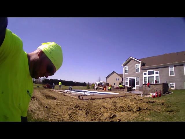 Concrete Day and Site Clean Up