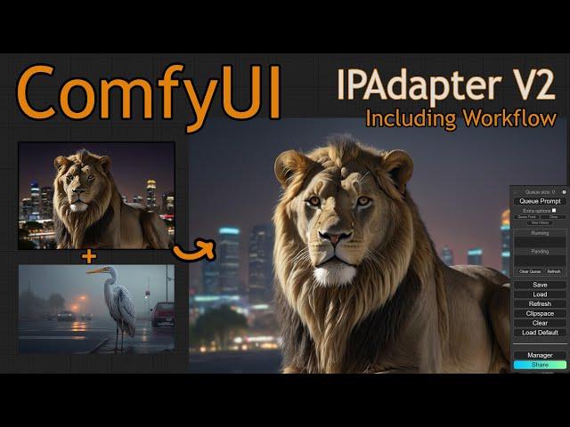 ComfyUI IPAdapter V2 style transfer workflow automation #comfyui #controlnet  #faceswap #reactor