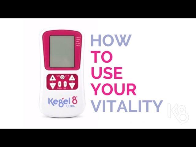 Kegel8 Ultra Vitality Electronic Pelvic Toner - Getting Started