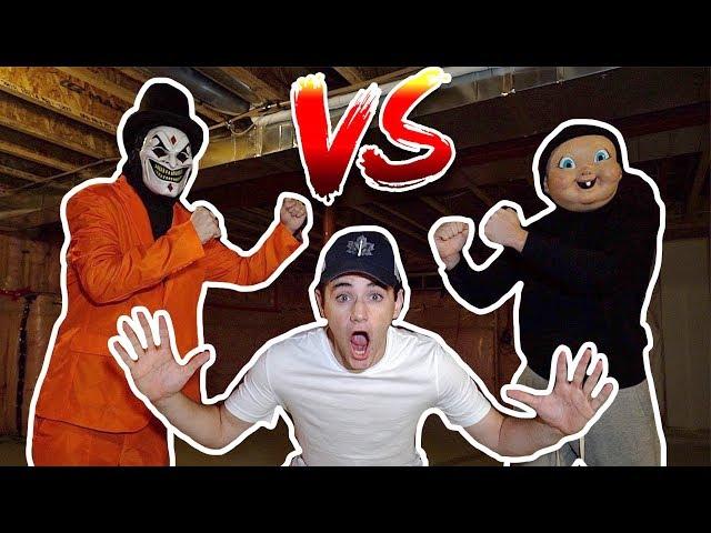 (Insane) EVIL JESTER meets Happy Death Day at 3AM! (They Battle Each Other)