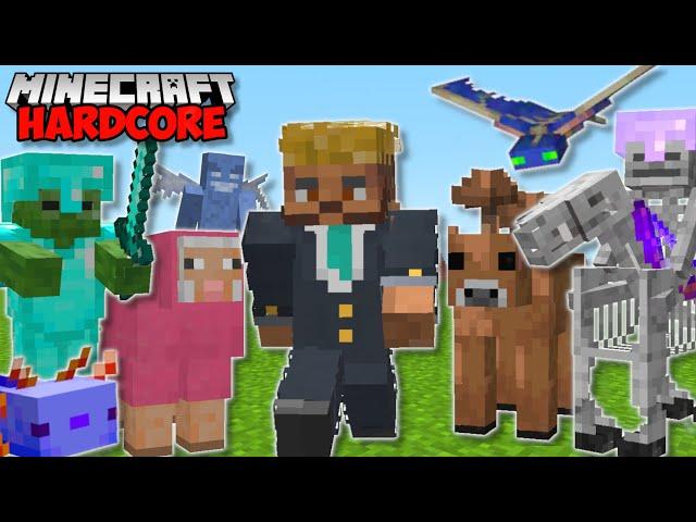 I Found EVERY RAREST MOB in Minecraft Hardcore (#78)