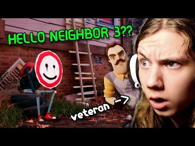 Hello Neighbor VETERAN reacts to Hello Neighbor 3 +  Cartoon Season 2 FINALE