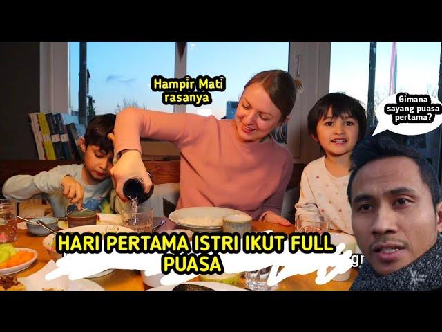 PULANG KERJA DI MASAKIN ISTRI UNTUK BUKA PUASA!! HARI PERTAMA PUASA DI JERMAN!