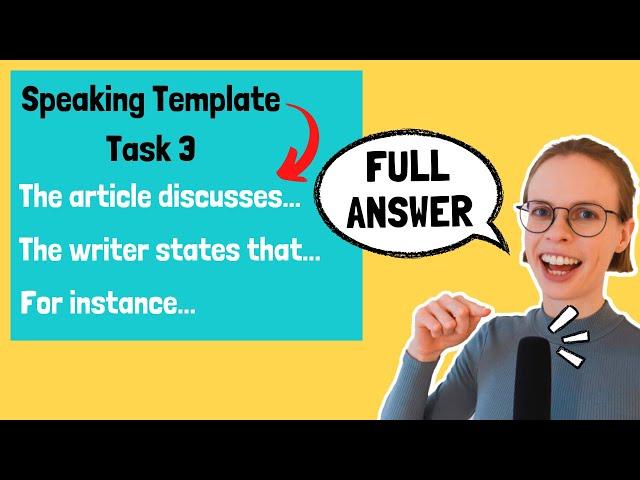 TOEFL Speaking Practice Task 3