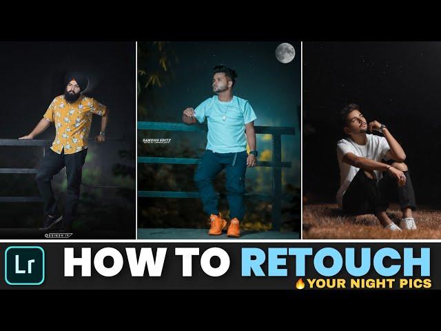 How to edit night photos in lightroom | lightroom editing | lightroom photo editing | sandhu editz