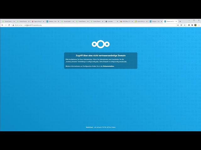 Unraid Nextcloud öffentlich über das Internet verfügbar machen - Anleitung