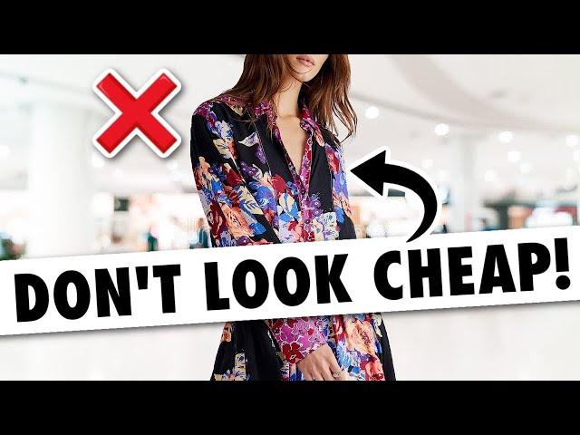 8 Ways to Buy CHEAP Clothes That Look EXPENSIVE!