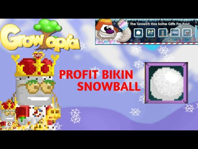 PROFIT BIKIN SNOWBALL DI WINTERFEST #GROWTOPIAINDONESIA