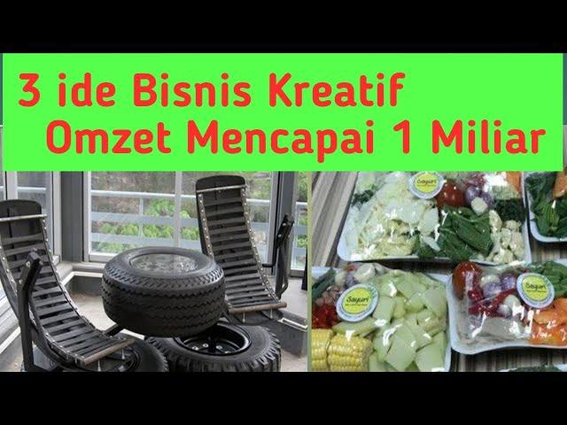 3 Ide Bisnis Kreatif yang Tidak Terpikirkan Orang, Ternyata Omzet Mencapai 1 Miliar