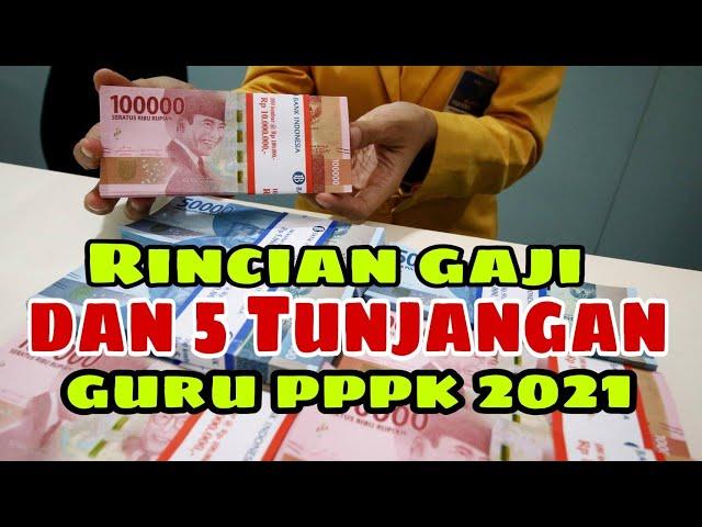 Gaji Dan Tunjangan PPPK 2021 #PPPK #P3K #PPPK2021