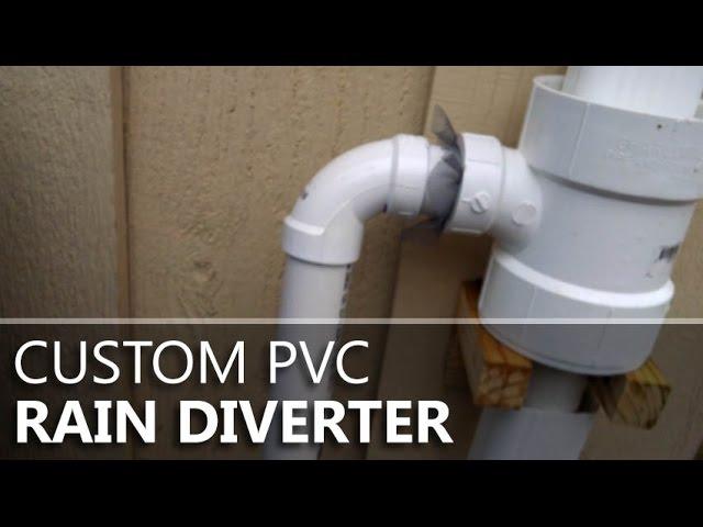 Custom PVC Rain Diverter 1.0