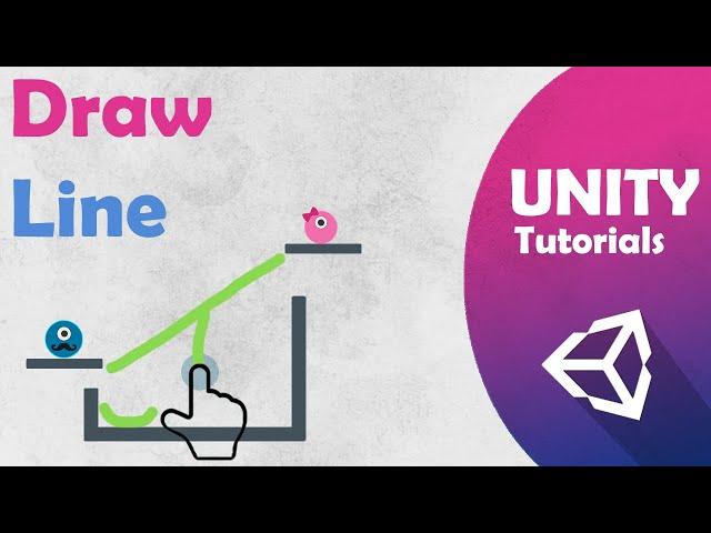 Draw Line Renderers with physics - like Brain Dots [Unity Tutorial]