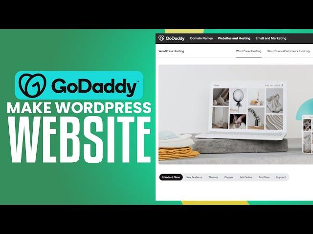 How To Build Website With Wordpress On GoDaddy (2024) Full Walkthrough