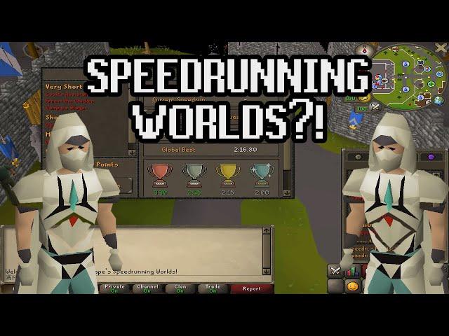 Speedrunning Worlds Coming To OSRS?!?!