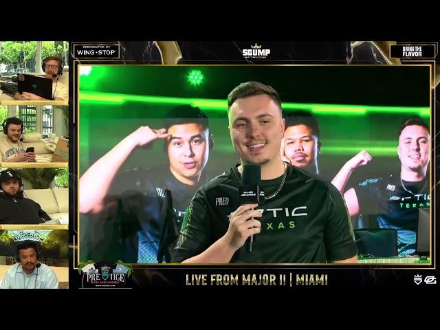 Scump Reacts to Pred Talking Sh*t to Miami After Sweeping Them!