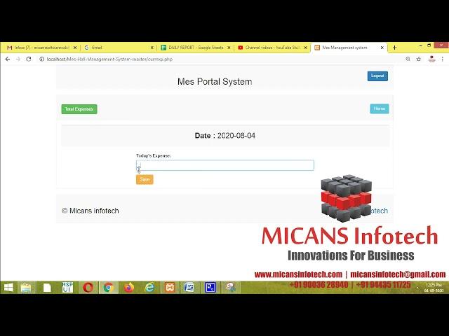 MES PORTAL SYSTEM IN PHP CODEIGNITER MVC FRAMEWORK