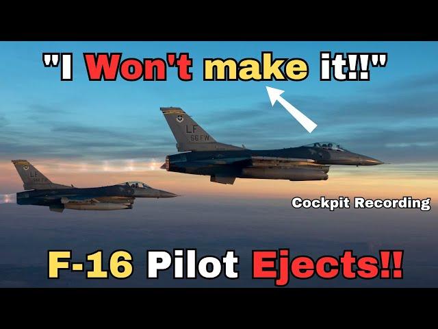 (Cockpit Recordings) F-16 gets hit by SAM..Pilot Ejects! (goosebumps guaranteed)